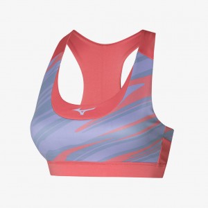 Mizuno ALPHA GRAPHIC BRA Blankyt Červené Černé | CZ_MZN56149