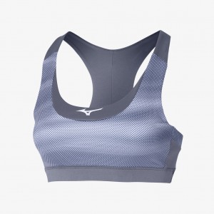 Mizuno ALPHA GRAPHIC BRA Stříbrné Šedé | CZ_MZN58120