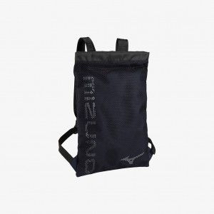 Mizuno DRAWSTRING BAG Černé | CZ_MZN94707