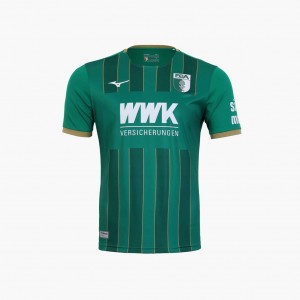 Mizuno FC AUGSBURG 2023/24 AWAY JERSEY Zelene | CZ_MZN14880