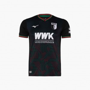 Mizuno FC AUGSBURG 2023/24 THIRD JERSEY Černé | CZ_MZN98521