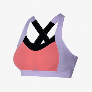 Mizuno HIGH SUPPORT BRA Červené Fialové | CZ_MZN65276