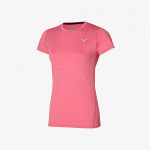 Mizuno IMPULSE CORE TEE Růžové | CZ_MZN30693