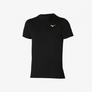 Mizuno MIZUNO TEE Černé | CZ_MZN63913