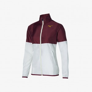 Mizuno PRINTED JACKET Hnědé Bílé | CZ_MZN25587