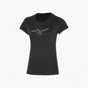 Mizuno RB LOGO TEE Černé | CZ_MZN69275