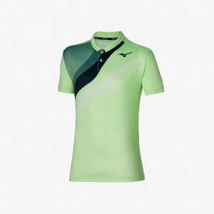 Mizuno RELEASE SHADOW POLO Zelene | CZ_MZN32958