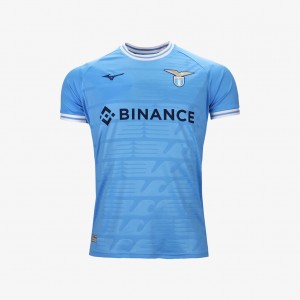 Mizuno SS LAZIO 2022/23 HOME JERSEY Blankyt | CZ_MZN90423