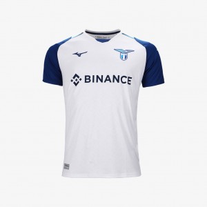 Mizuno SS LAZIO 2022/23 THIRD JERSEY Bílé | CZ_MZN26568