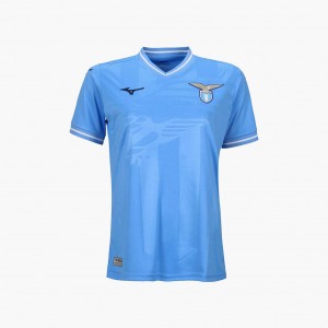 Mizuno SS LAZIO 2023/24 HOME JERSEY Blankyt | CZ_MZN99514