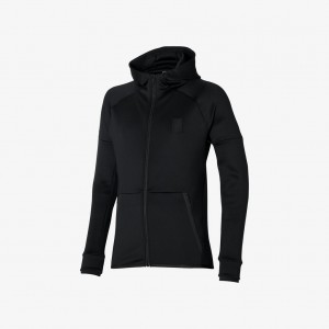 Mizuno SWEAT HOODY SR4 Černé | CZ_MZN58582