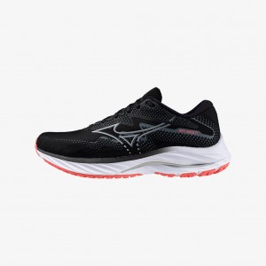 Mizuno WAVE RIDER 27 WIDE Černé | CZ_MZN47221