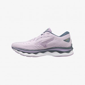 Mizuno WAVE SKY 6 Bílé Fialové | CZ_MZN87223