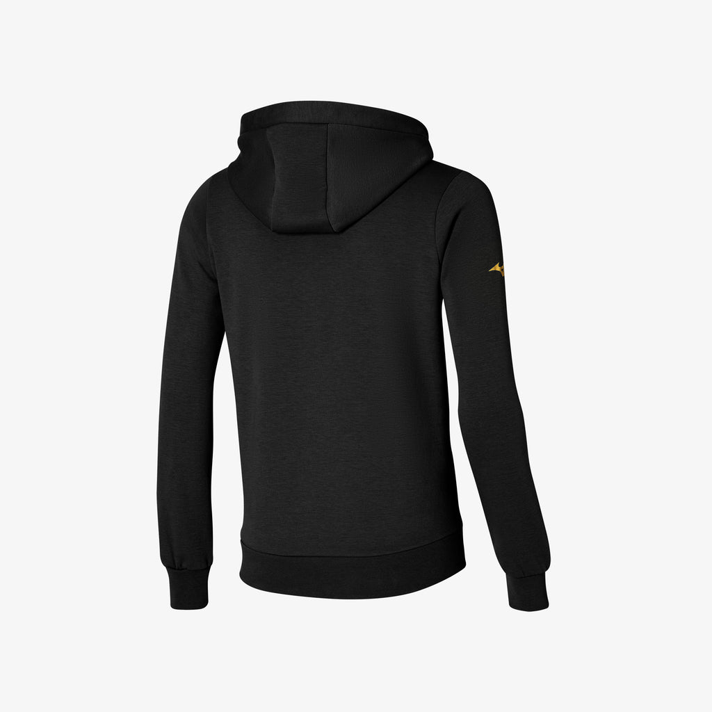 Mizuno ATHLETIC GRAPHIC HOODY Černé | CZ_MZN51119