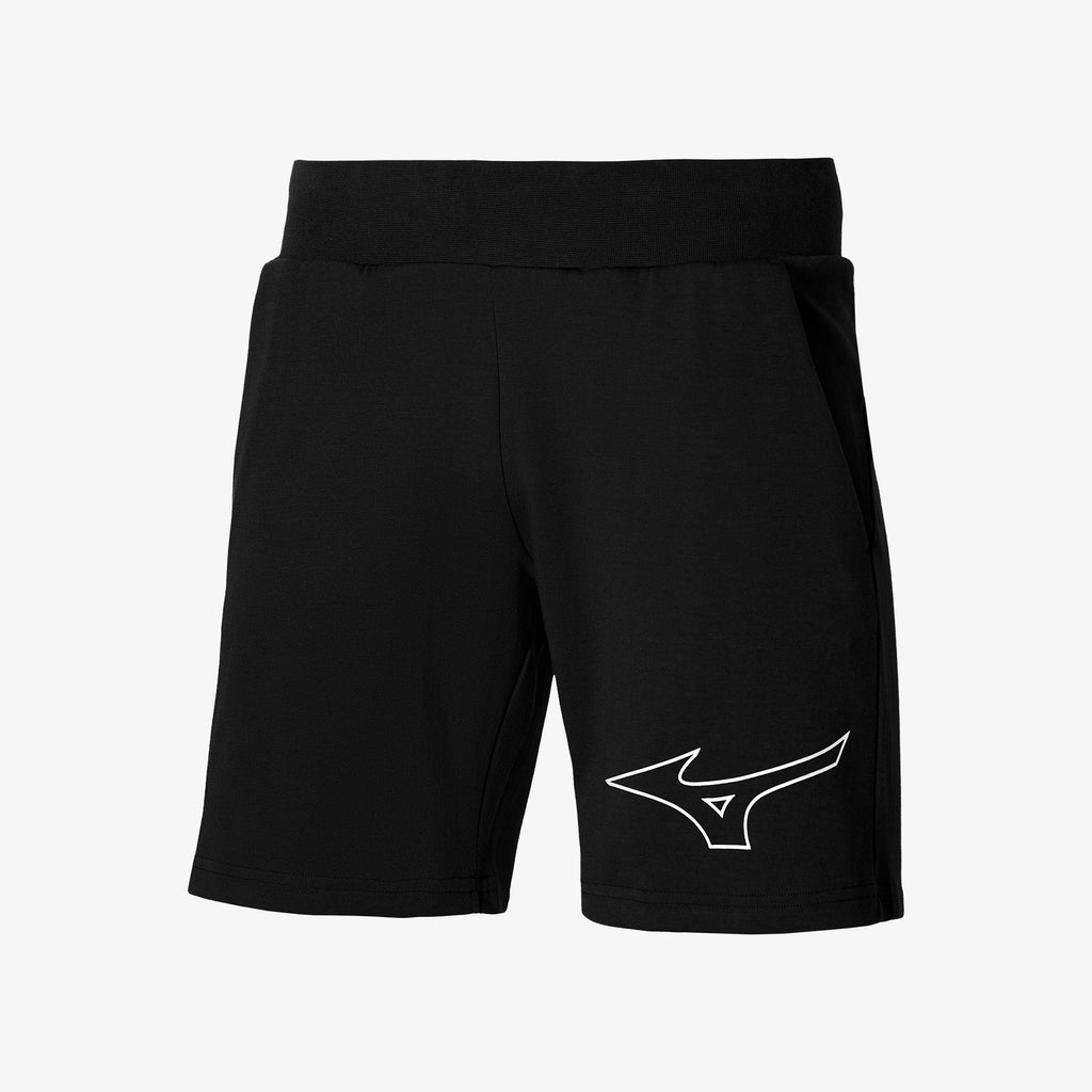 Mizuno ATHLETIC RB HALF PANT Černé | CZ_MZN38858