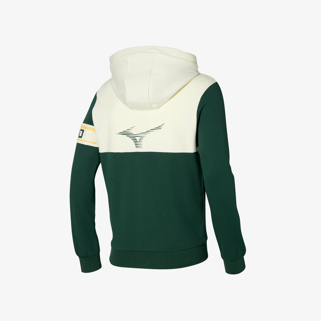 Mizuno ATHLETIC SWEAT JACKET Zelene Bílé | CZ_MZN19715