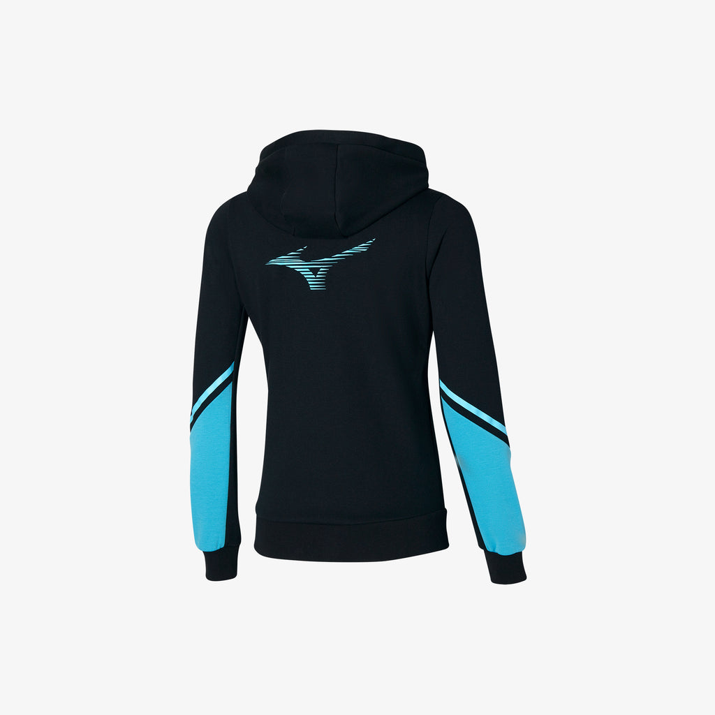 Mizuno ATHLETIC SWEAT JACKET Černé Blankyt | CZ_MZN65014