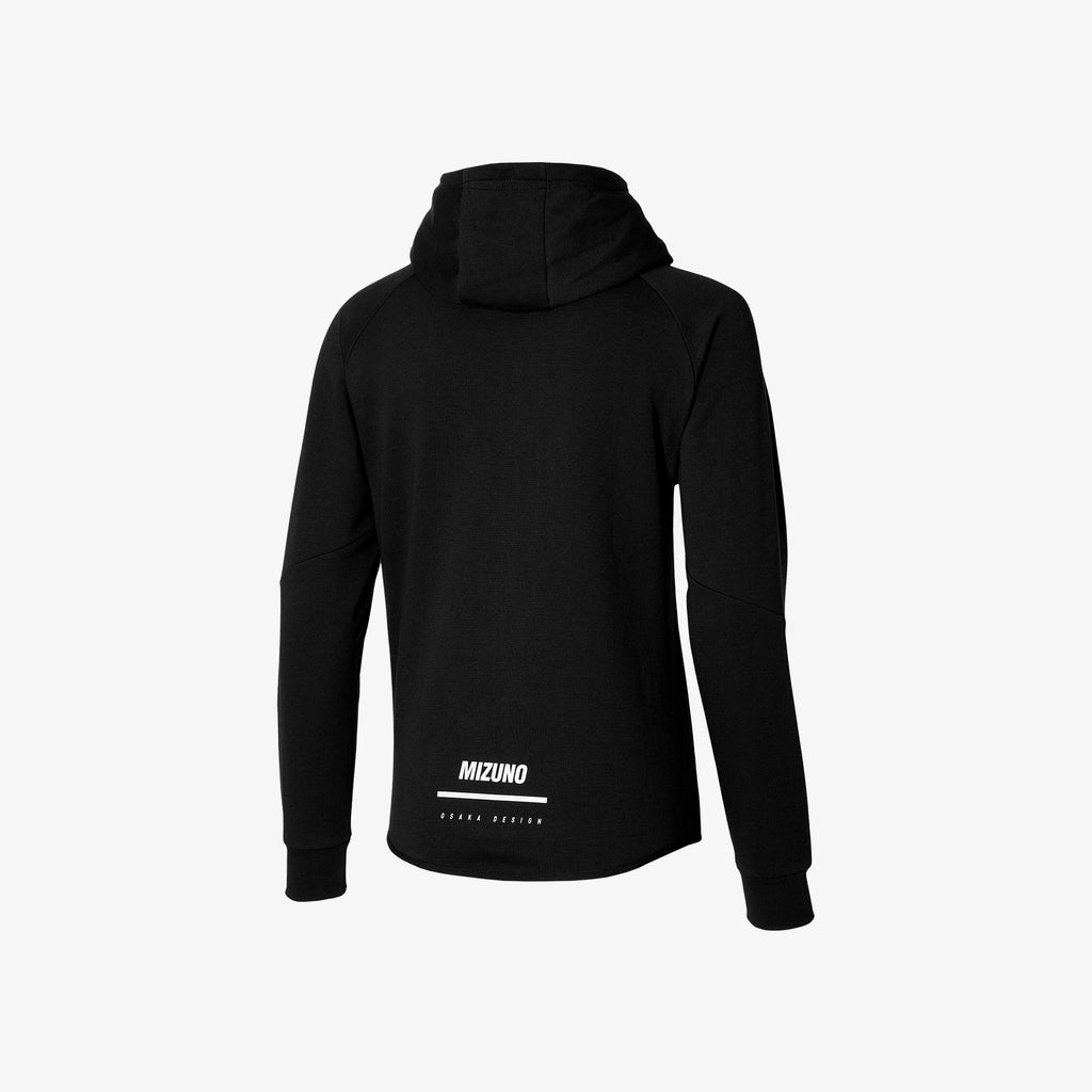 Mizuno ATHLETIC SWEAT JACKET Černé | CZ_MZN74078