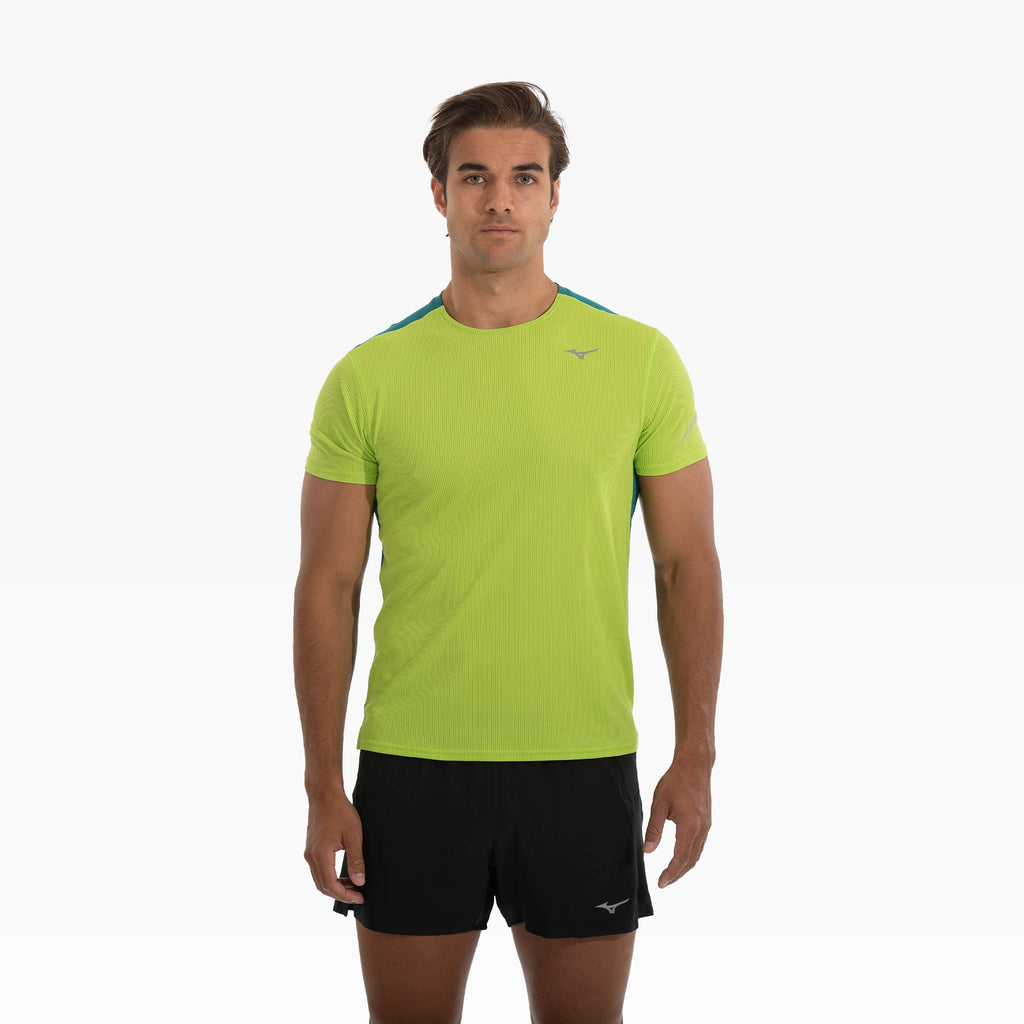 Mizuno DRYAEROFLOW TEE Žluté Blankyt | CZ_MZN15012