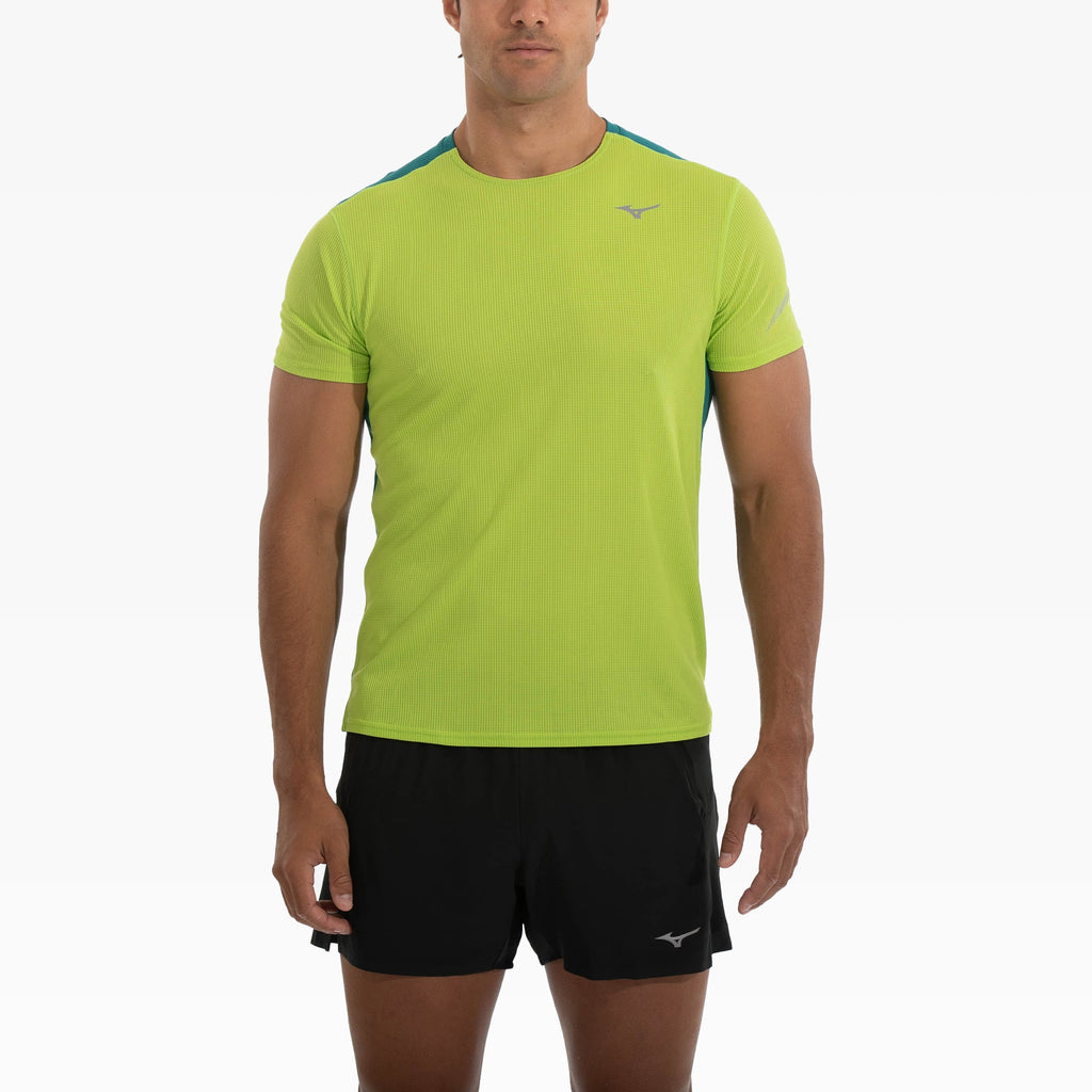 Mizuno DRYAEROFLOW TEE Žluté Blankyt | CZ_MZN15012