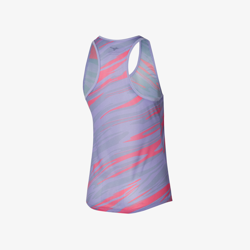 Mizuno DRY AEROFLOW GRAPHIC TANK Fialové | CZ_MZN64242