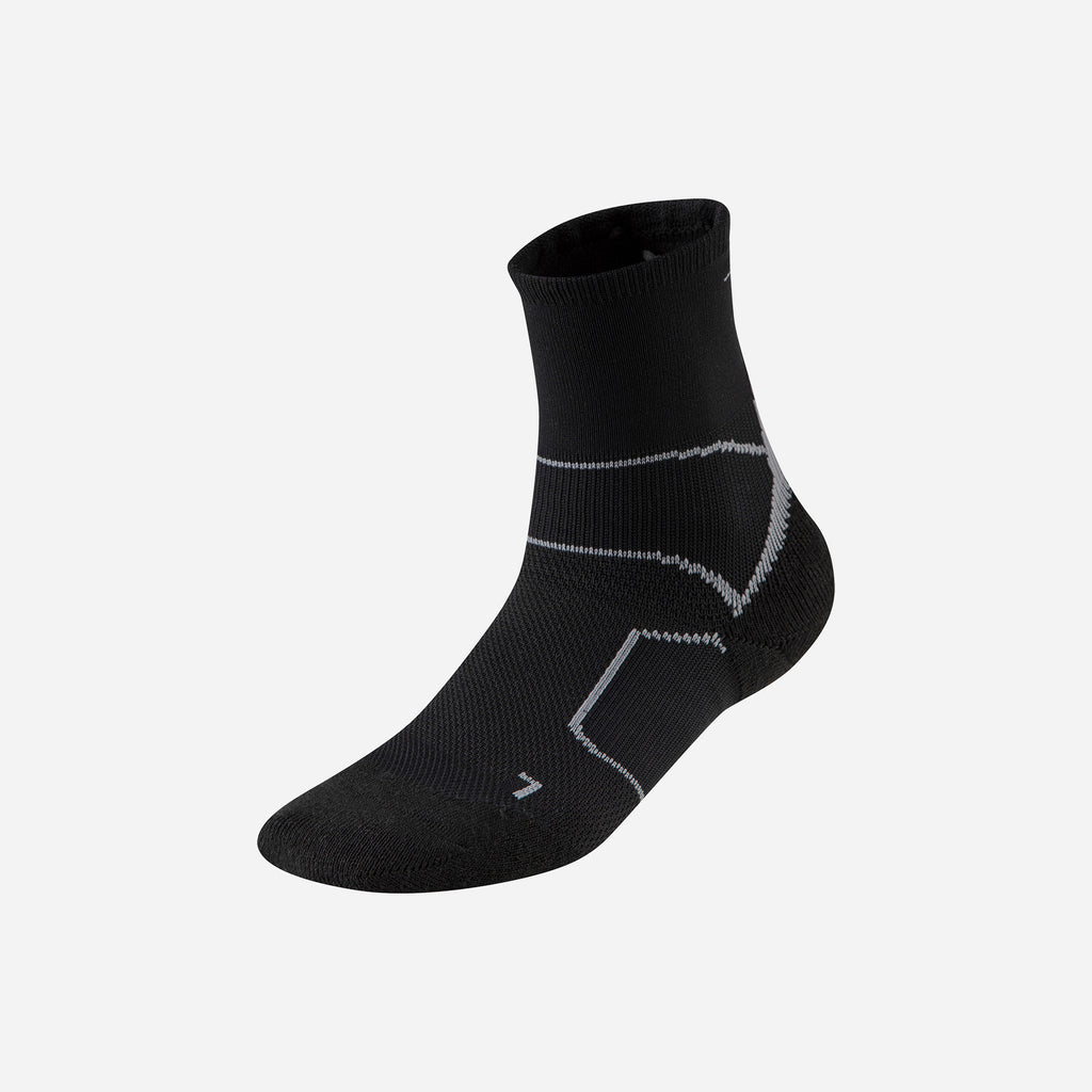 Mizuno ER TRAIL SOCK Černé | CZ_MZN61055