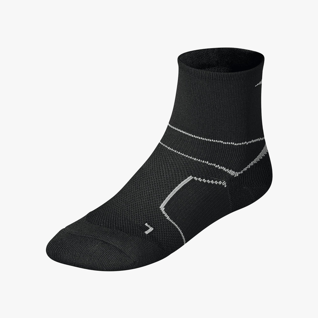 Mizuno ER TRAIL SOCK Černé | CZ_MZN61055