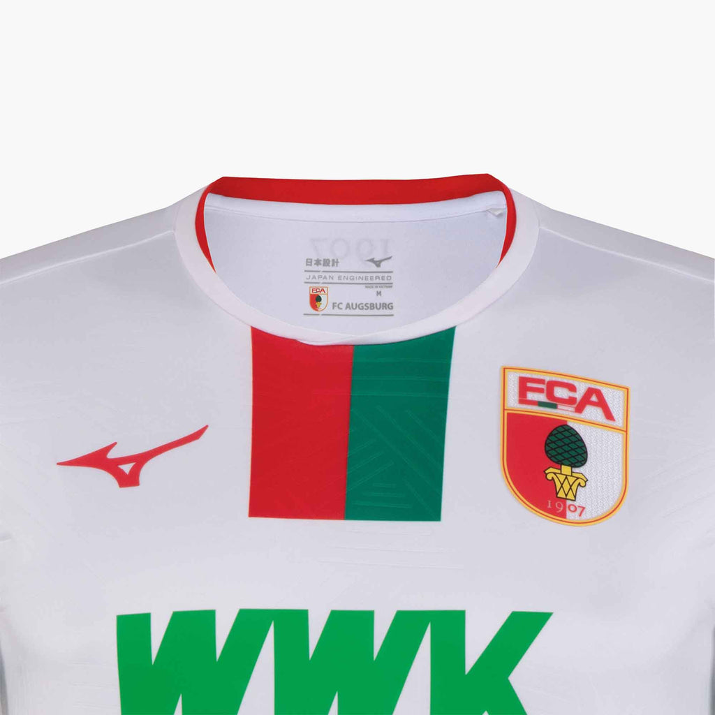 Mizuno FC AUGSBURG 2023/24 HOME JERSEY Bílé | CZ_MZN16244