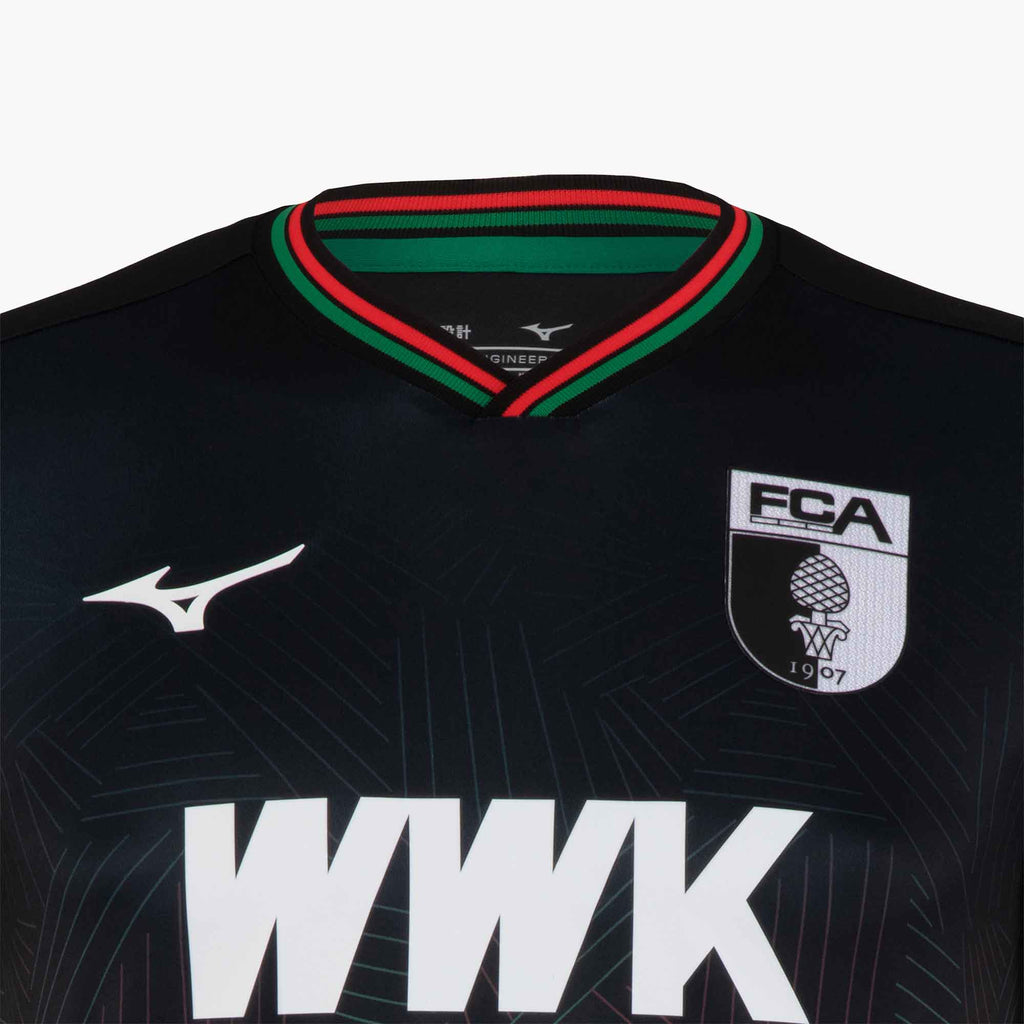 Mizuno FC AUGSBURG 2023/24 THIRD JERSEY Černé | CZ_MZN98521