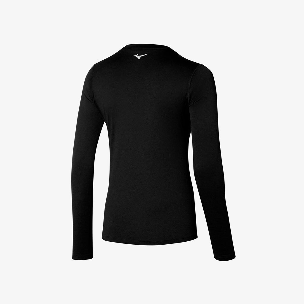 Mizuno IMPULSE LS TEE Černé | CZ_MZN75187