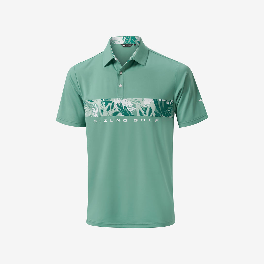 Mizuno MIZUNO CALI STRIPE POLO Zelene | CZ_MZN83422