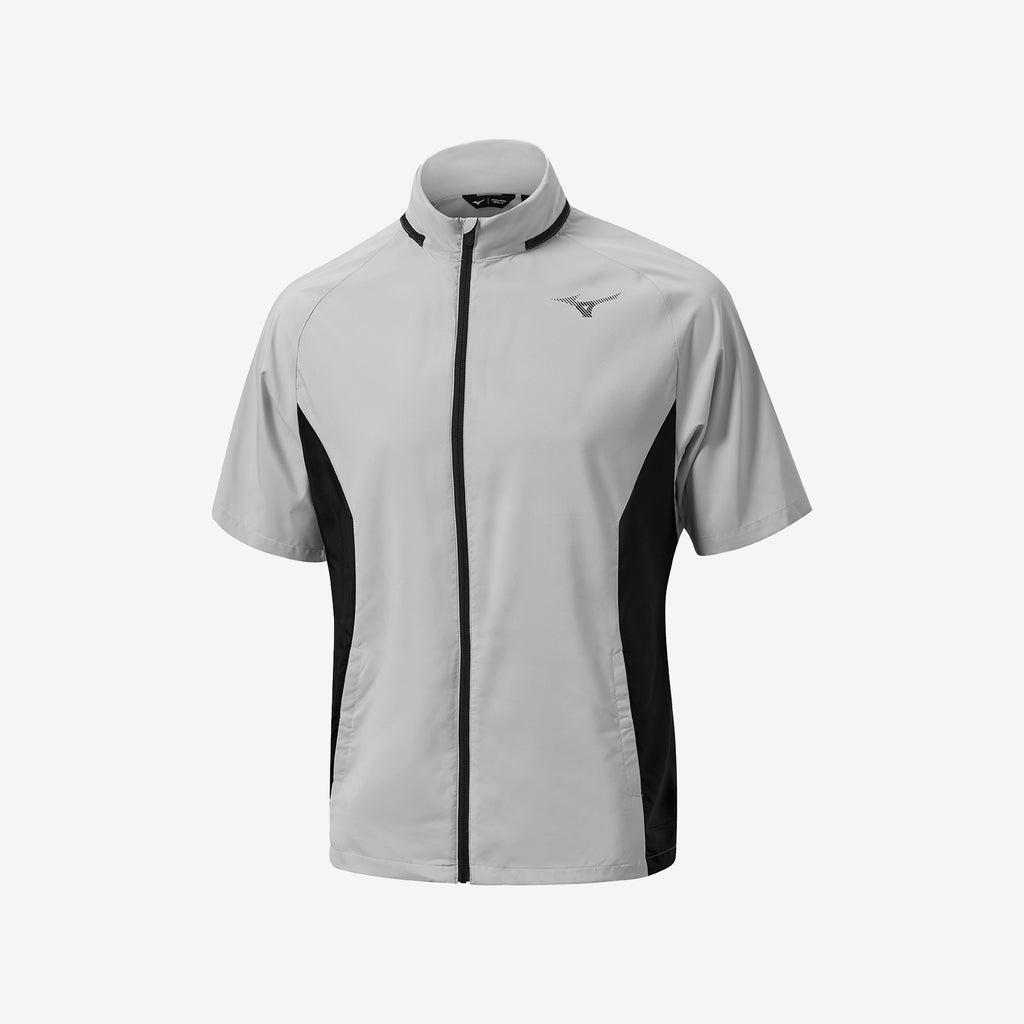 Mizuno MIZUNO DRIZZLE HOODIE T Šedé | CZ_MZN53934