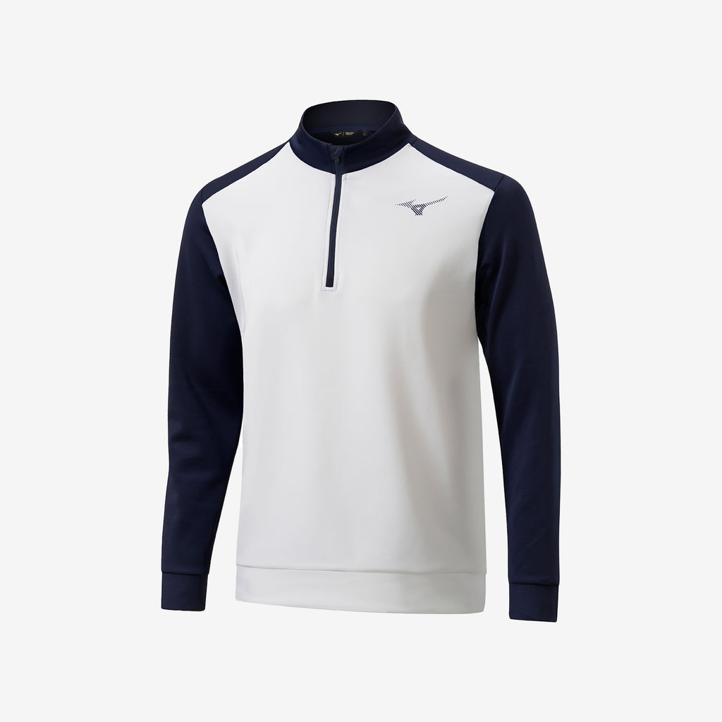 Mizuno MIZUNO RB QTR ZIP Bílé Černé | CZ_MZN91700