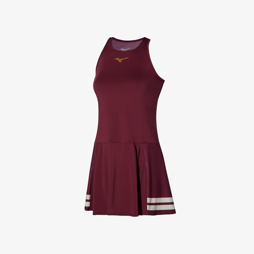 Mizuno PRINTED DRESS Červené | CZ_MZN52931