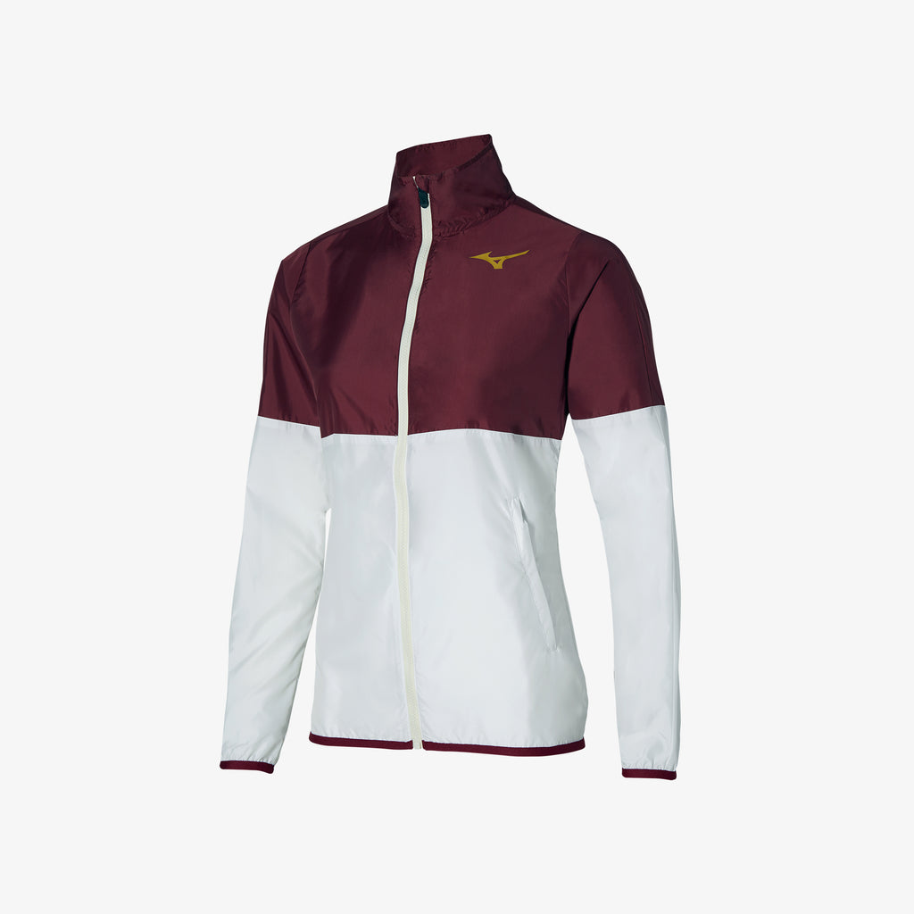 Mizuno PRINTED JACKET Hnědé Bílé | CZ_MZN25587