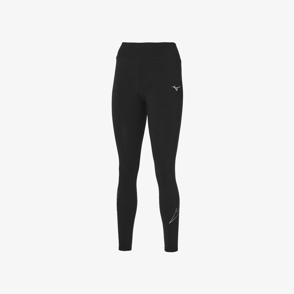 Mizuno RB LEGGINGS Černé | CZ_MZN98543