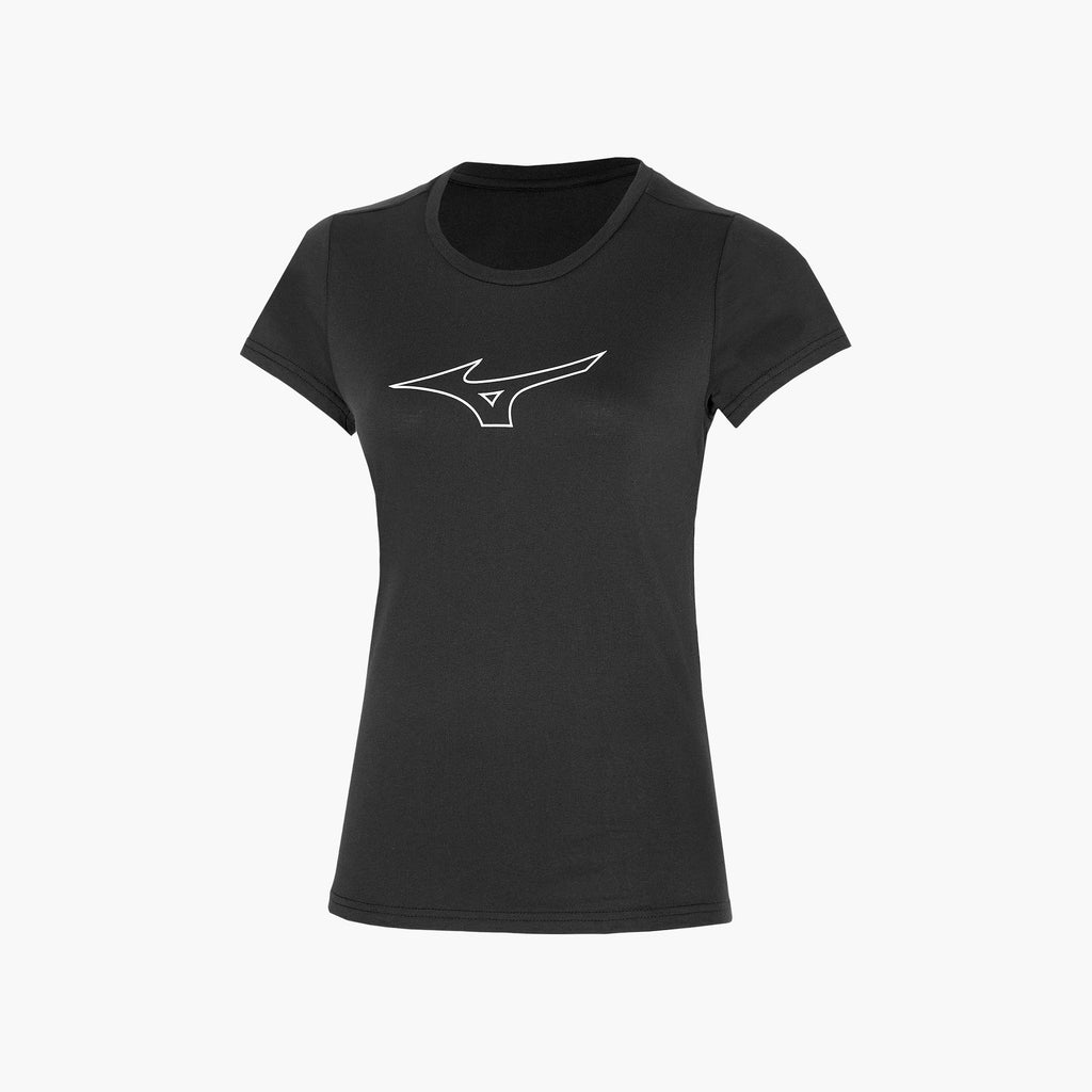 Mizuno RB LOGO TEE Černé | CZ_MZN69275