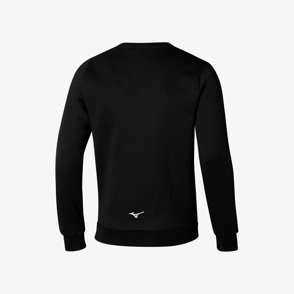 Mizuno RELEASE CREW SWEAT Černé | CZ_MZN80855