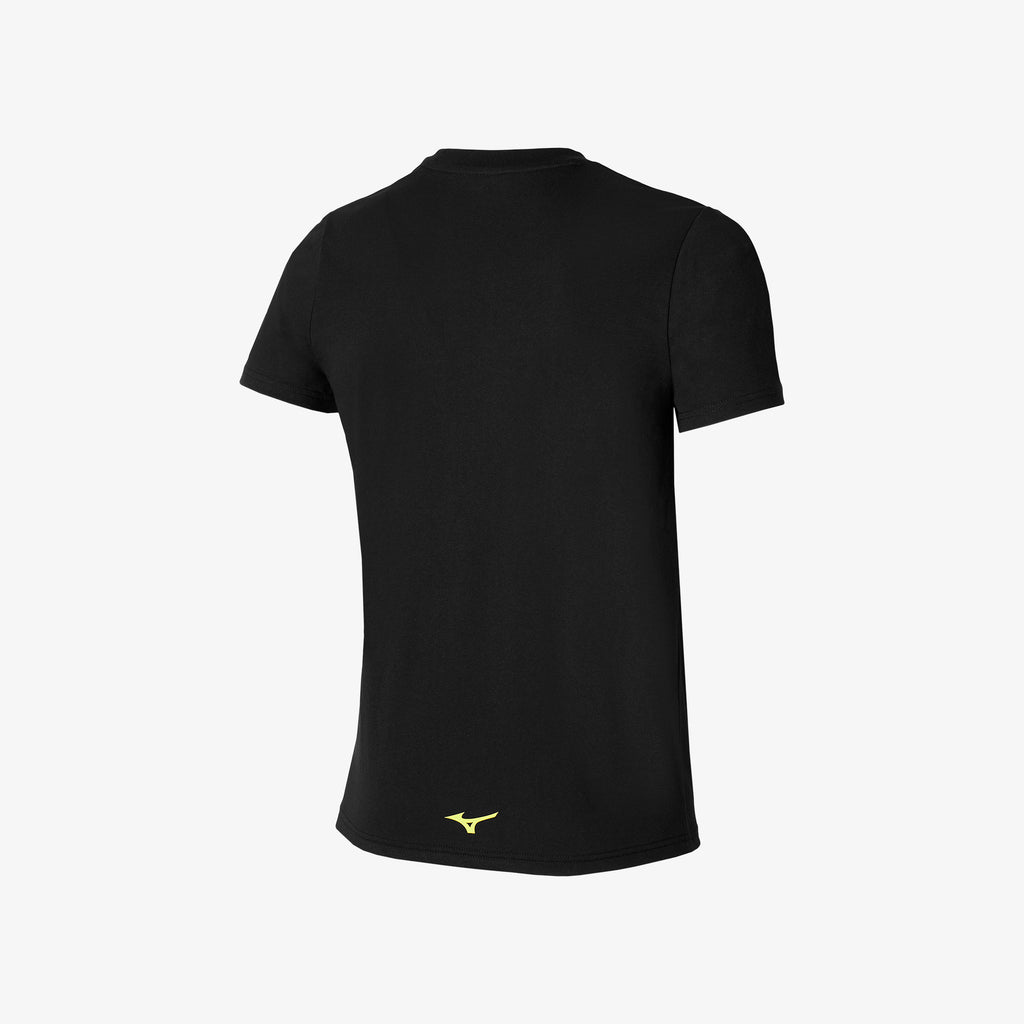 Mizuno RELEASE GRAPHIC TEE Černé | CZ_MZN94846