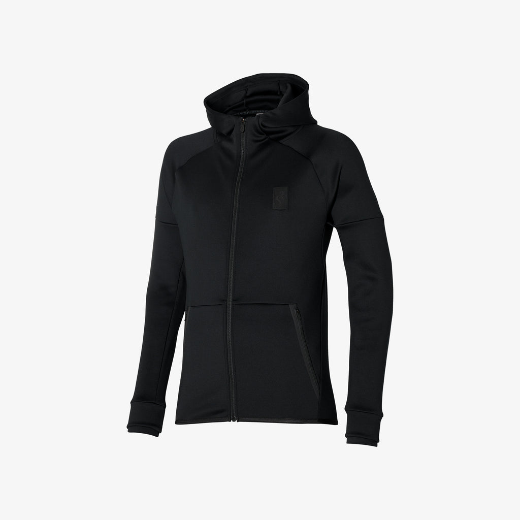 Mizuno SWEAT HOODY SR4 Černé | CZ_MZN27798