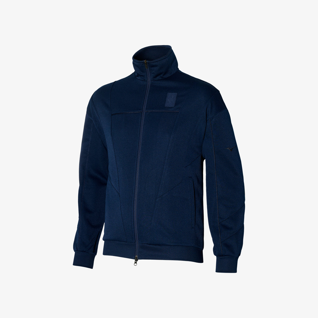 Mizuno TRACK JACKET SR4 Tmavě Blankyt | CZ_MZN32702