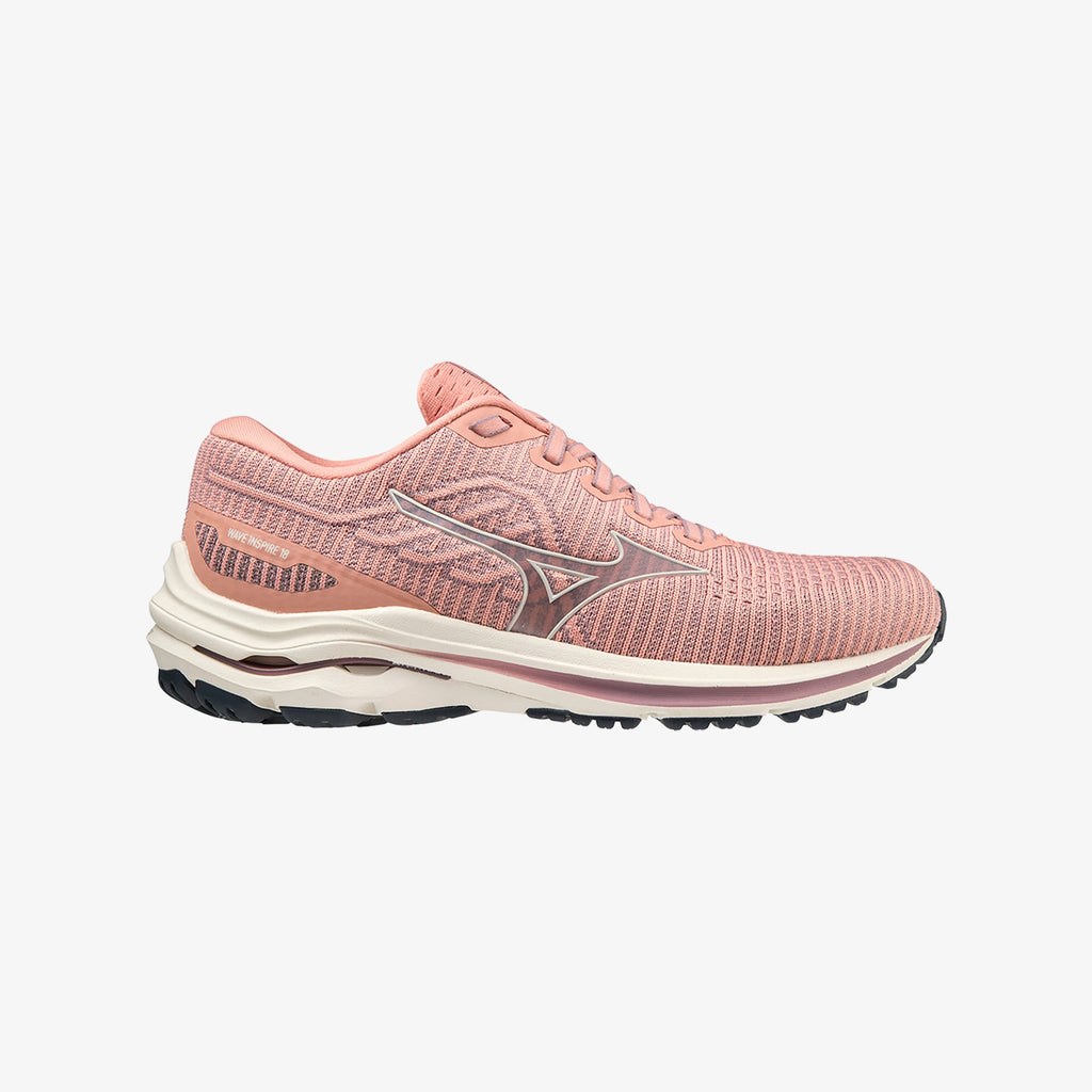 Mizuno WAVE INSPIRE 18 WAVEKNIT Růžové | CZ_MZN54755