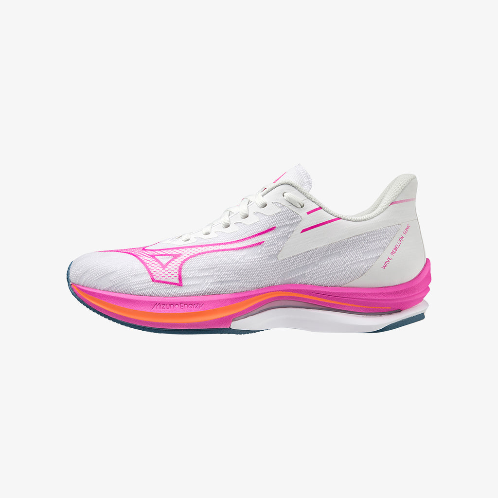 Mizuno WAVE REBELLION SONIC Bílé Růžové | CZ_MZN94648