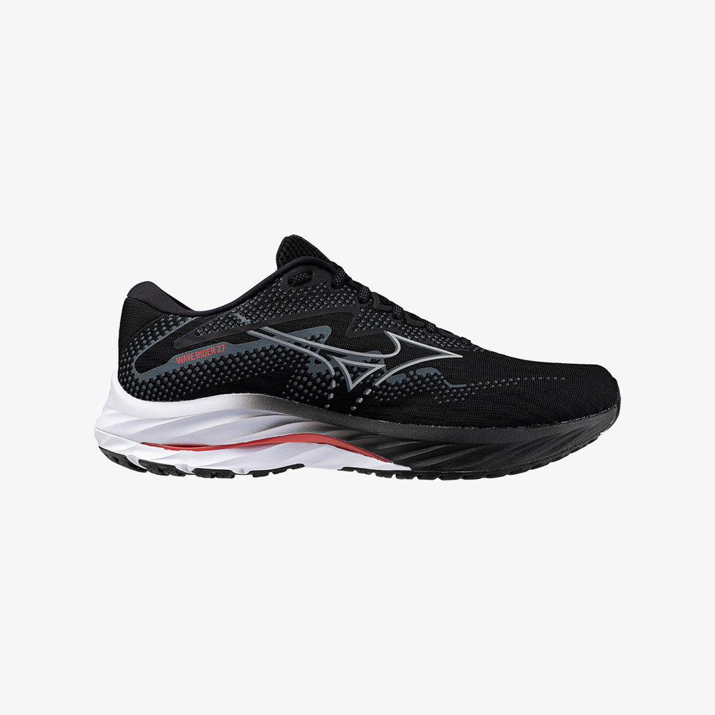 Mizuno WAVE RIDER 27 WIDE Černé | CZ_MZN33390