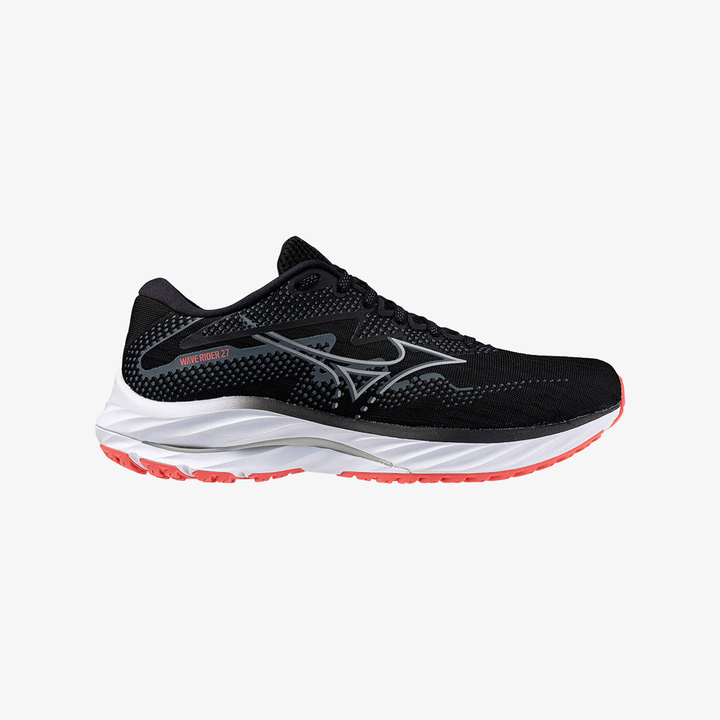 Mizuno WAVE RIDER 27 WIDE Černé | CZ_MZN47221